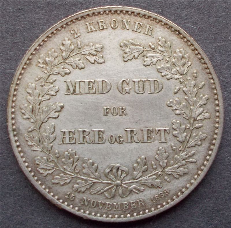 1888-Denmark-2-Kroner